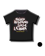 shirt noir Hispanique gigolo 500 une heure