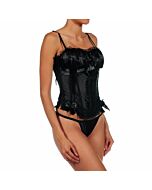 Talia corset noir Intimax