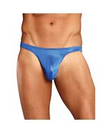puissance Homme satin bleu string