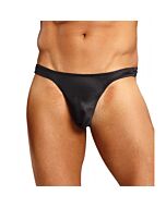puissance Homme satin noir string