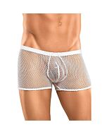 Boxer Homme réseau électrique blanc