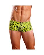 pouvoir boxer Homme zipper black-lime