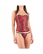 sang Intimax corset rouge