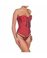 Intimax albertina corset rouge