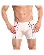 Homme costume puissance marin