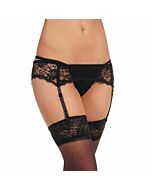 Intimax jarretières noirs victoire