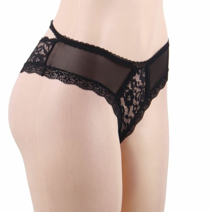 Reine lingerie culotte en dentelle florale s / m