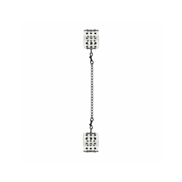 Bad épouses romance pieds hyaline avec rivet métallique