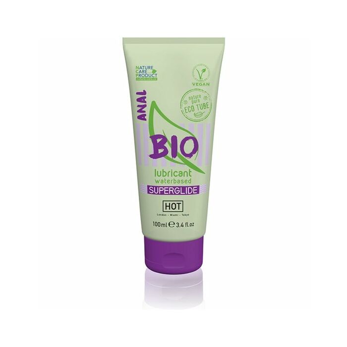 Hot bio lubricante anal base de agua superglide 100ml