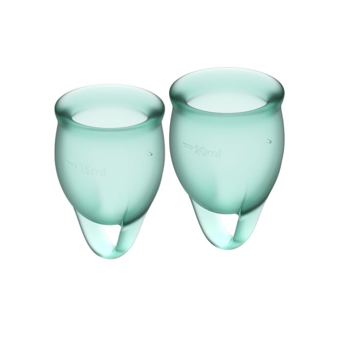 Satisfyer Feel Confident Kit Copa Menstrual Transparente 15 + 20ml