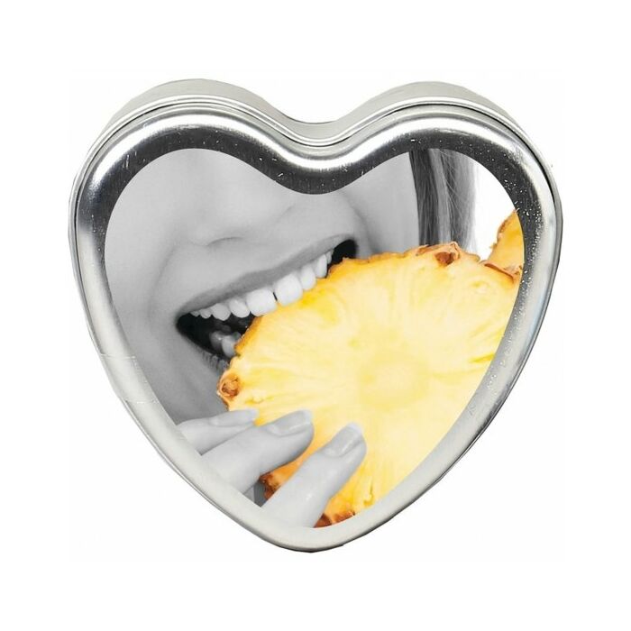 Vela de masaje piña