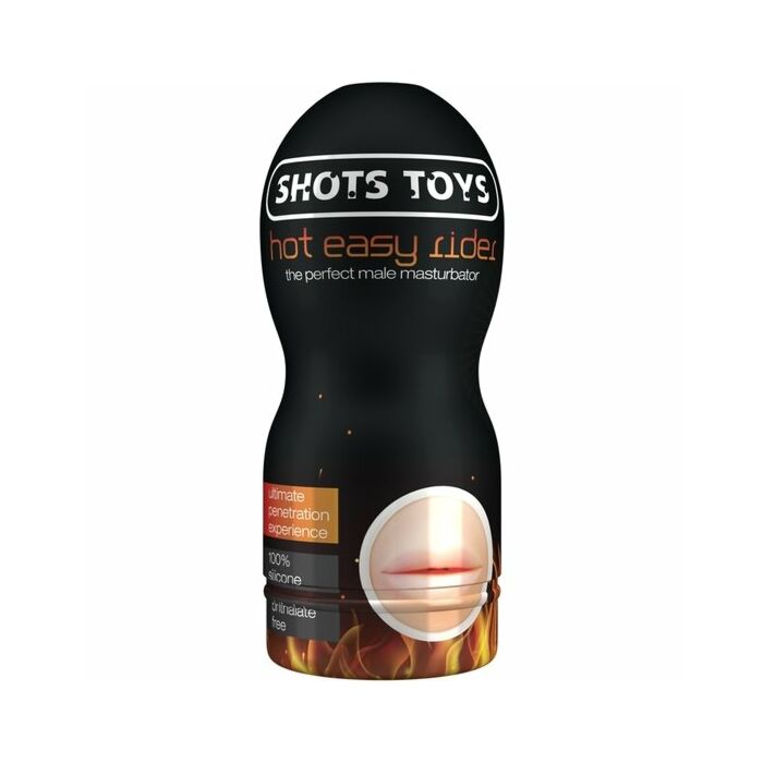 Masturbateur bouche mâle forme d'effet de la chaleur