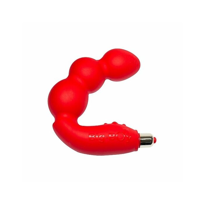 Big-boy mâle G-spot stimulateur rouge 7 vitesses