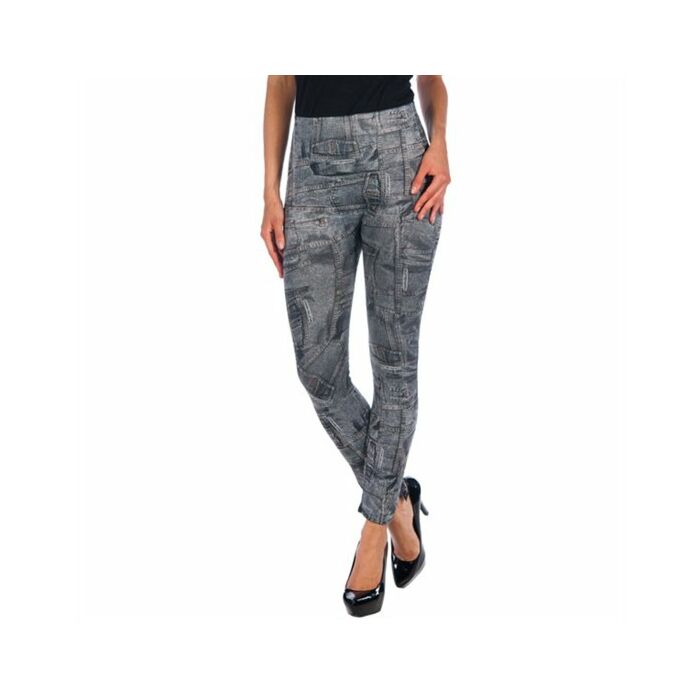Intimax Legging gris chasse bleua