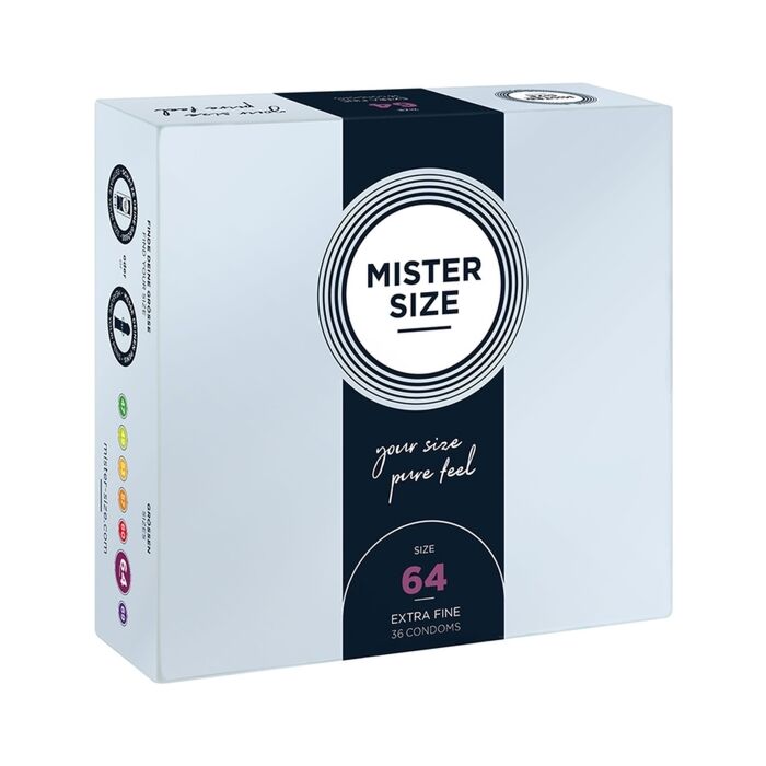 Mister taille 64mm - pack de 36 conservativos