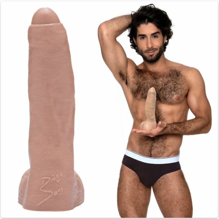 Dildo Diego Sans 19cm - Fantaisie Réal