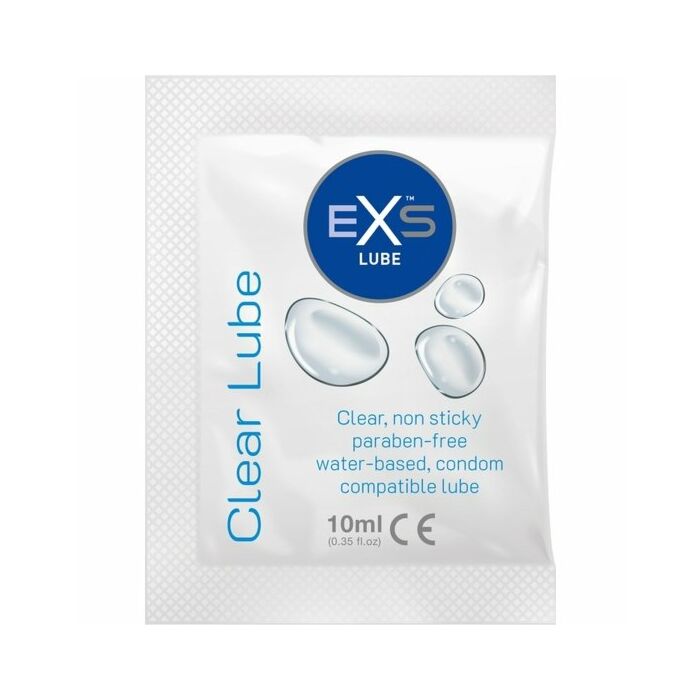 Exs pack transparent de 100 uts de lubrifiant unidose