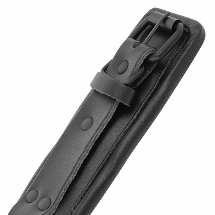 Menottes en Cuir Noir Ajustables