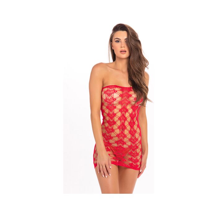 Robe droite Queen of Hearts - rouge