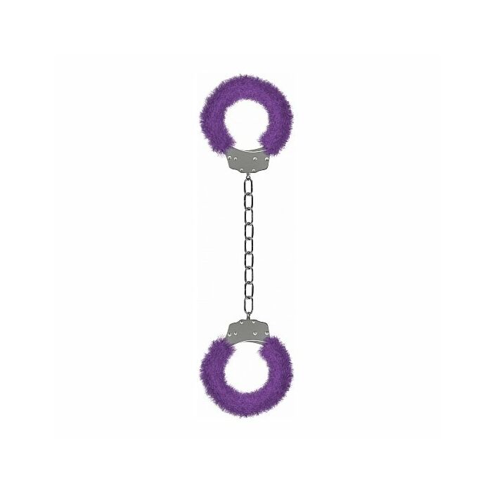 Ouch revers de jambe de plaisir avec peluche pourpre