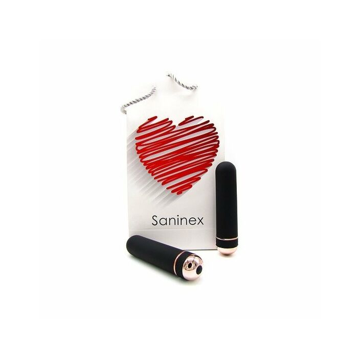 Saninex vibrator orgasmic elegance negro/oro