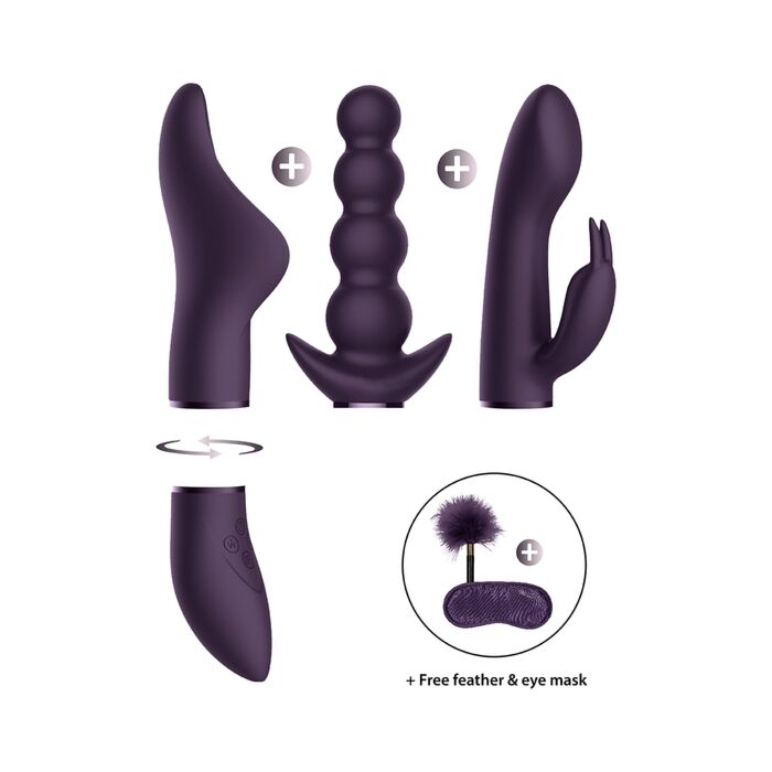 Kit Plaisir 6 Vibrande Clitoris - Purpura