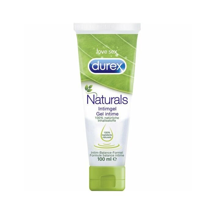 Lubricante íntimo durex naturals 100 ml
