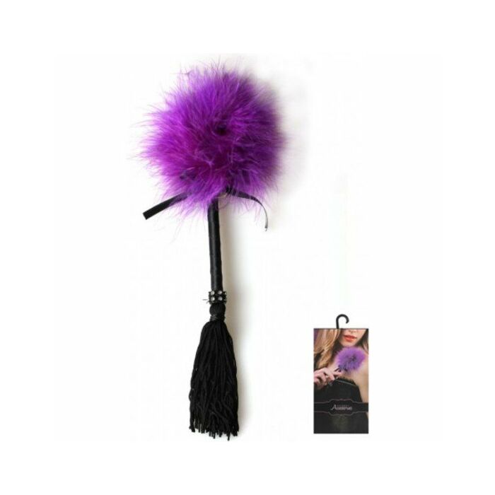 marabou Violet plumeau