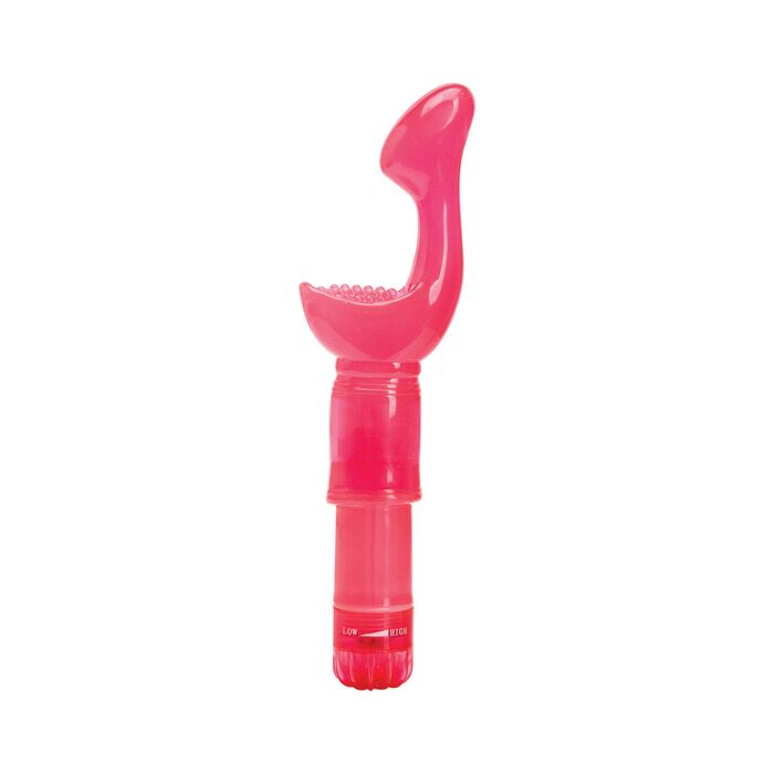baiser Climax point de vibrateur rose g