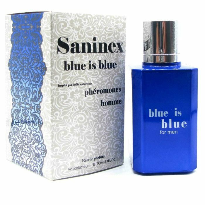 Parfum Saninex phromones bleu est hommes bleus
