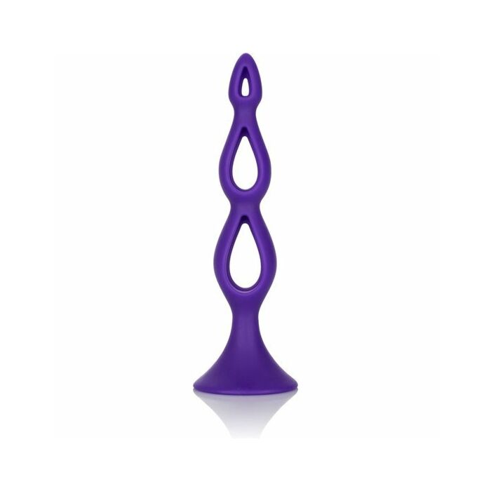 Triple probe plug anal silicona - morado