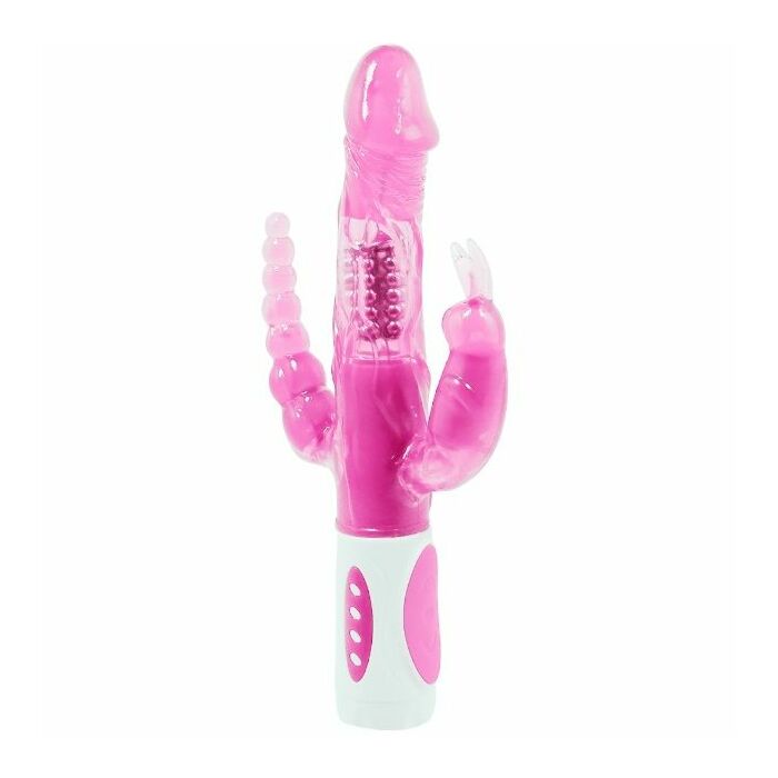 Vibromasseur Lapin Tri-Rotatif