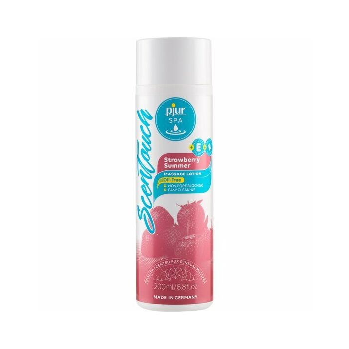 Pjur spa scentouch gel de masaje fresa 200 ml
