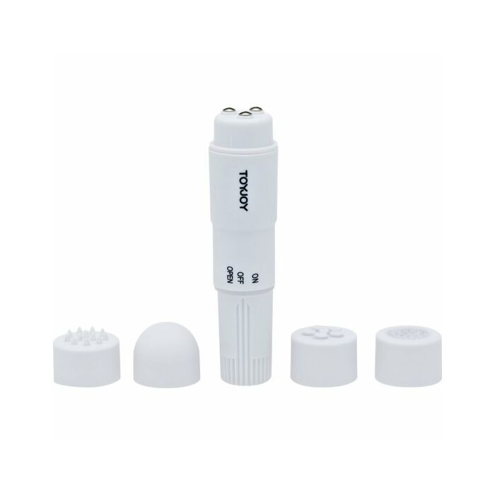 vibrant balle avec têtes interchangeables blanches