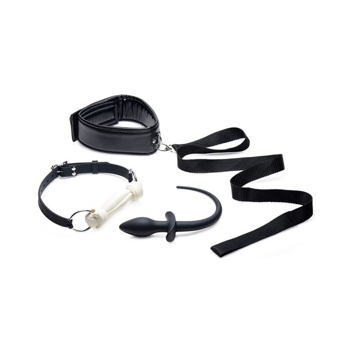 Ensemble de jeu pour chiots BDSM - Negro