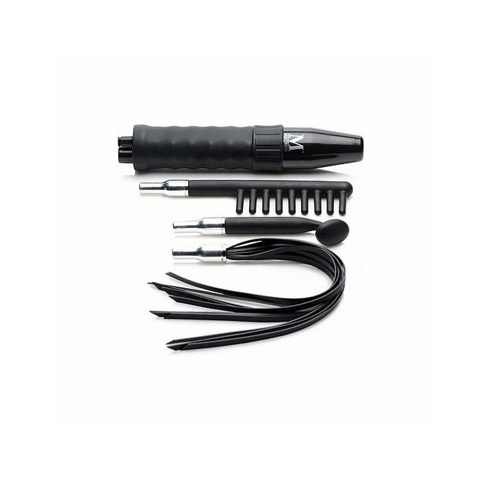 Is e-stim wand w 3 masajeador con accesorios