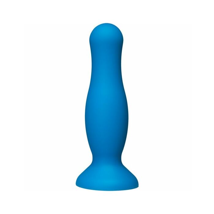 American pop dildo silicona 10 cm azul