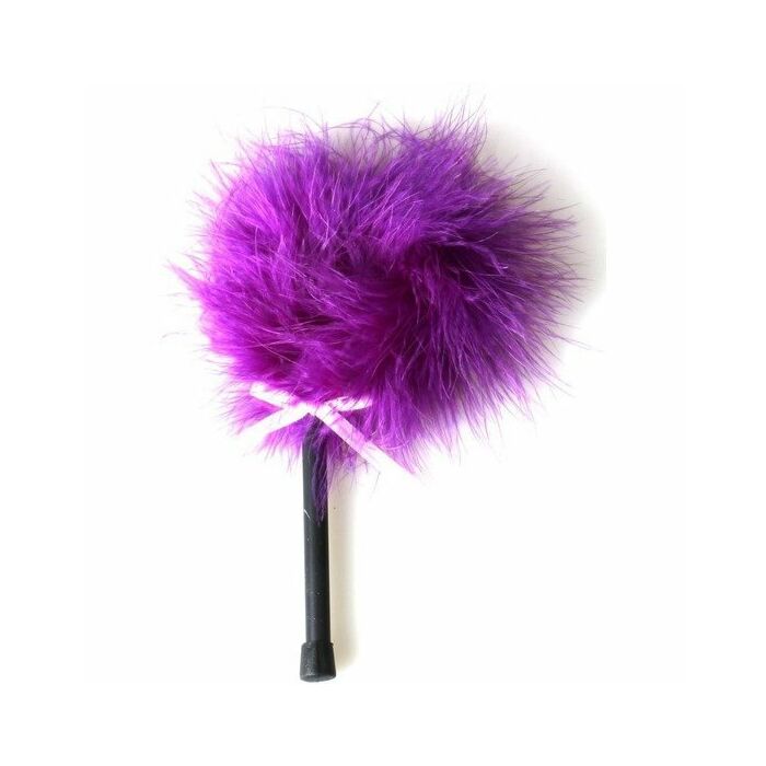 Violet marabou plumeau jeu secrète