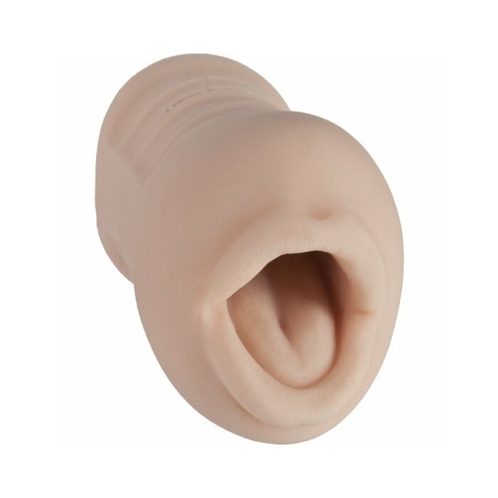 Gorge profonde bouche masturbateur