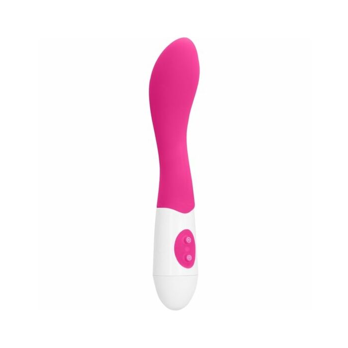 Bend vibrador silicona rosa