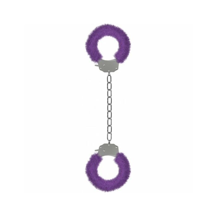 Ouch revers de jambe de plaisir avec peluche pourpre