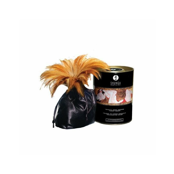 Shunga poudre de miel des fraises avec du champagne