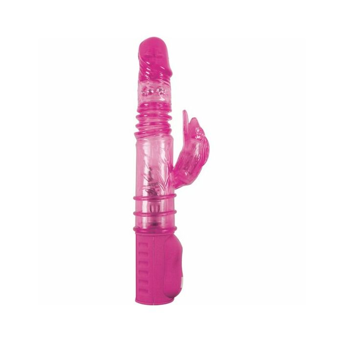 lapin Tron Lapin avec vibrateur rose Rampant