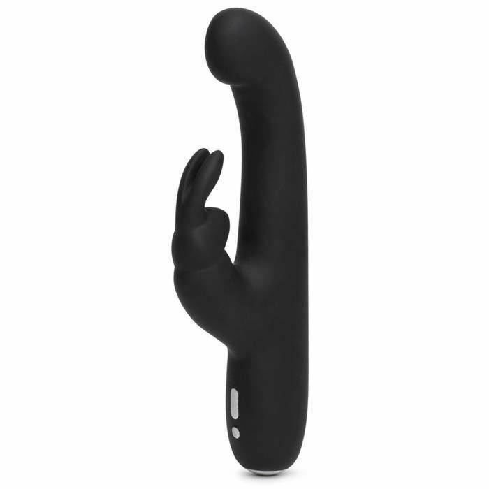 HAPPYRABBIT SLIMLINE VIBRADOR PUNTO G NEGRO