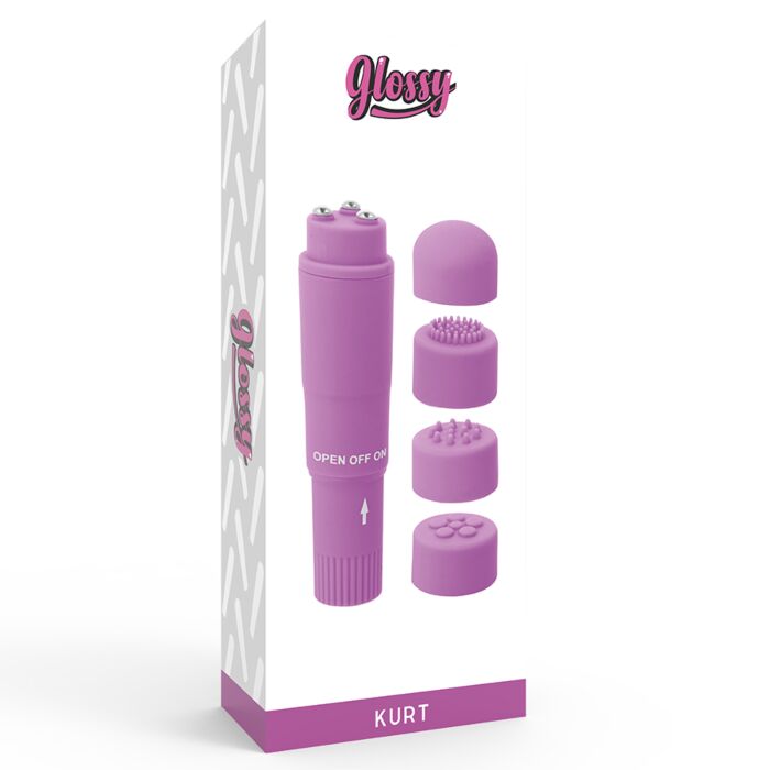 Masseur de poche violet Kurt