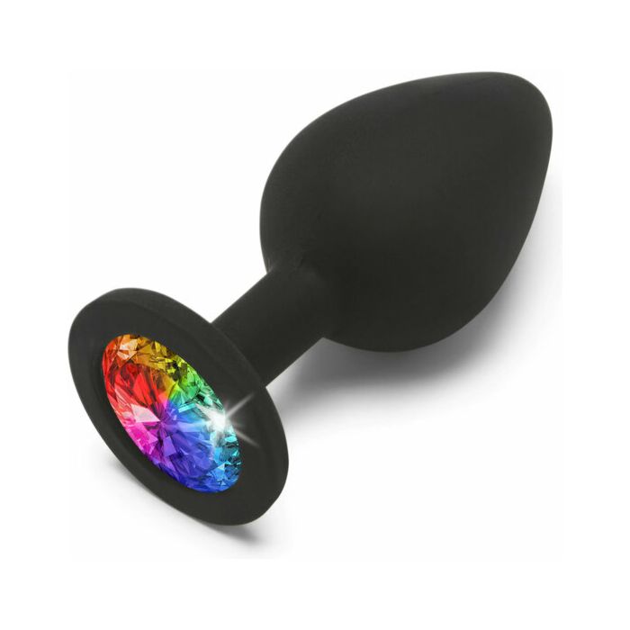 Rainbow Booty Jewel Mediano - Noir