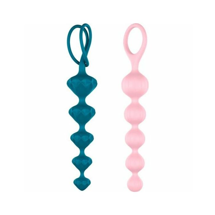 Satisfyer beads bolas anales silicona - colores