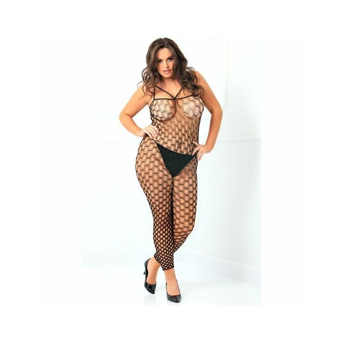 Rough diamond crotchless body malla