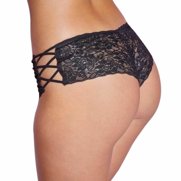 Culotte de lingerie reine côté imbriqué s / m