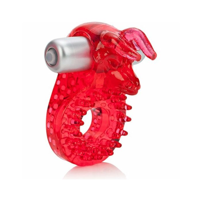 Couples raging bull anillo vibrador rojo